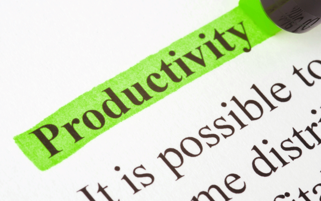 3 Ways to Improve Productivity